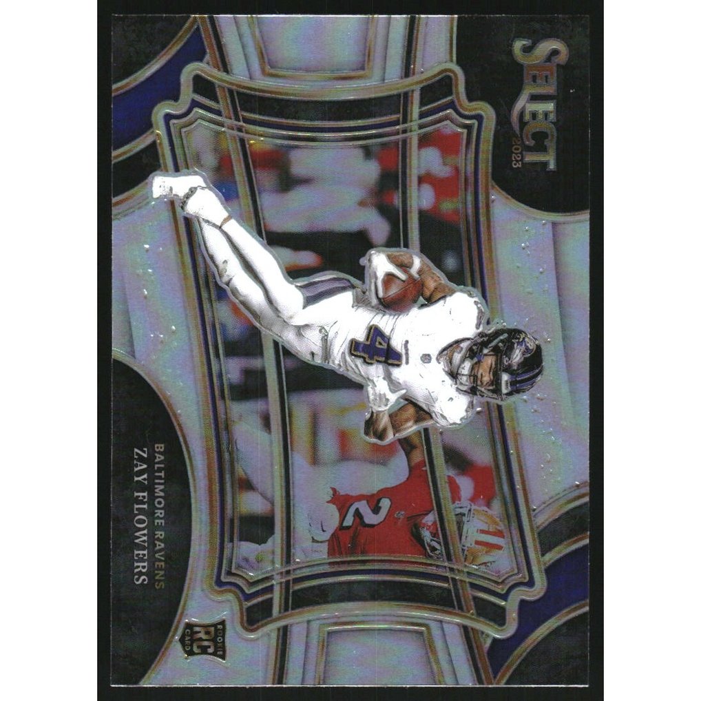 2023 Select Prizm Silver #308 Zay Flowers