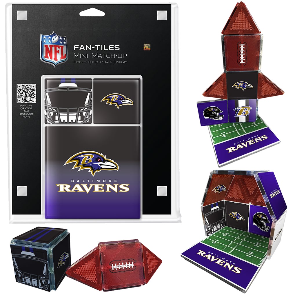 Baltimore Ravens 17-Piece Fan Tile Set