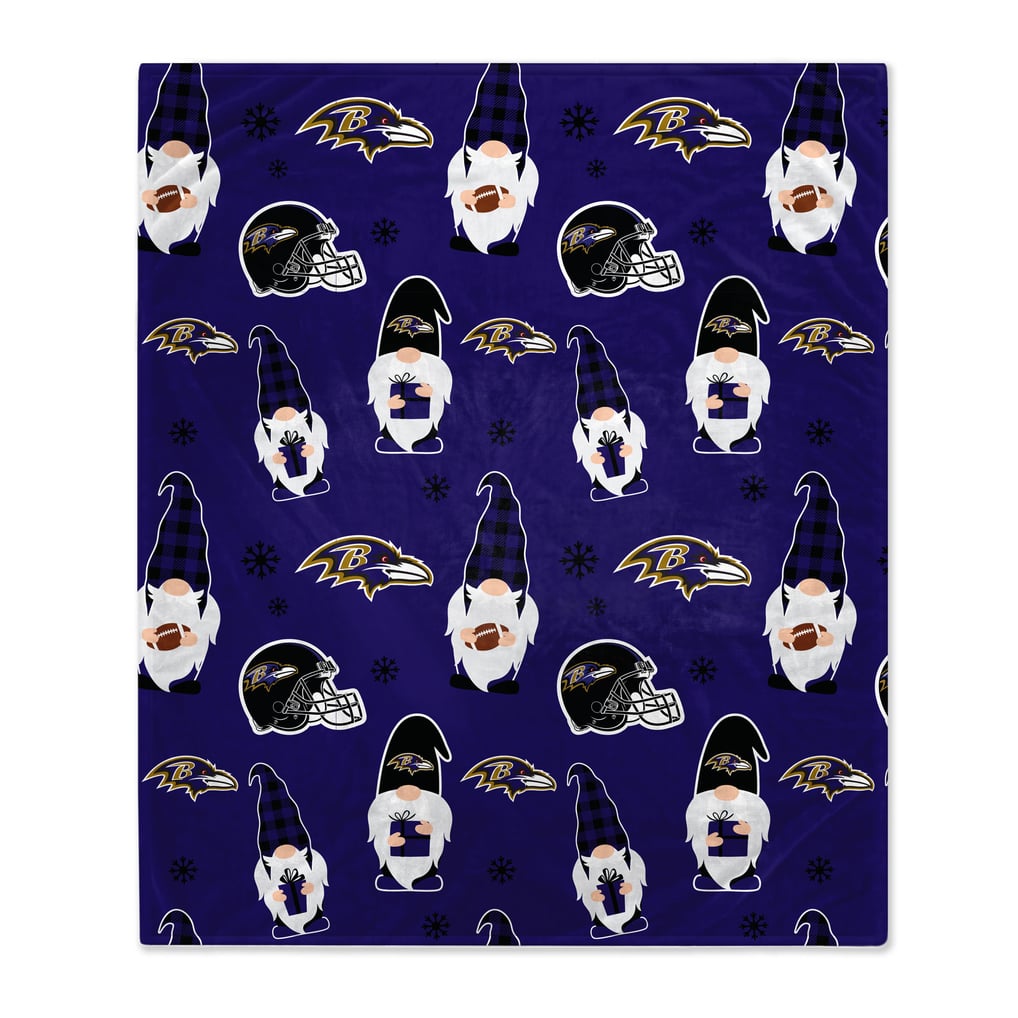 Baltimore Ravens 60" x 70" Gnome Helmet Blanket