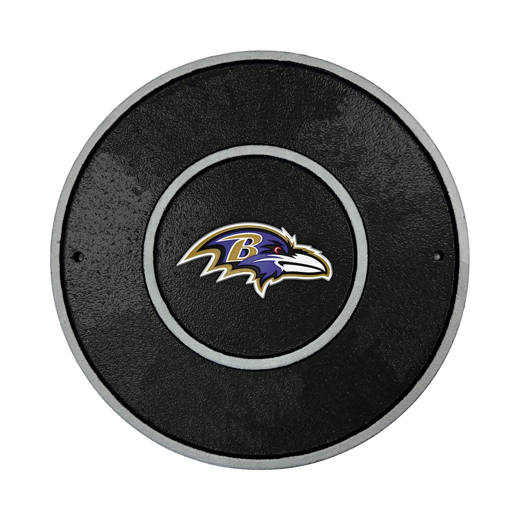 Baltimore Ravens 9" Round Personalized Logo Address Plaque Sign
