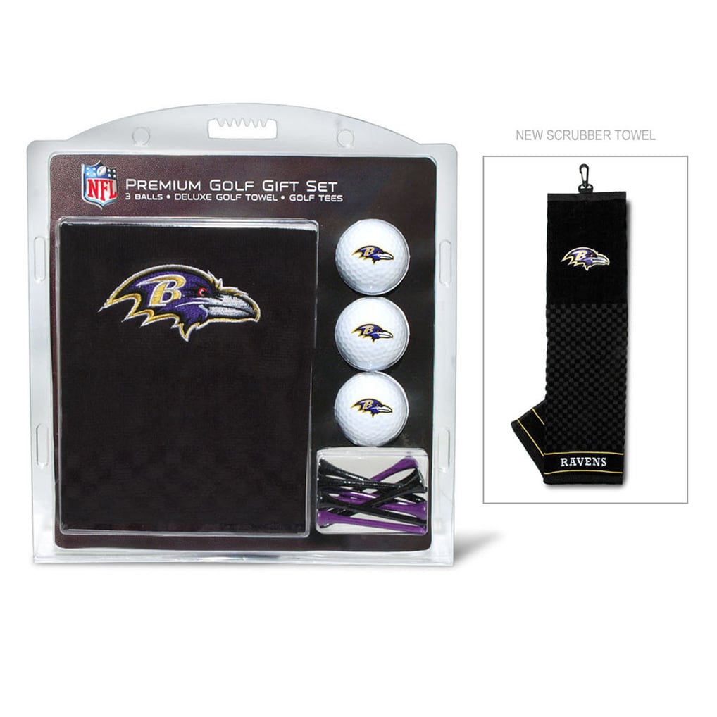 Baltimore Ravens Embroidered Golf Gift Set