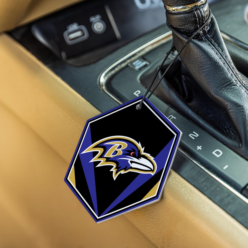 Baltimore Ravens Hanging Air Fresheners, Set of 4
