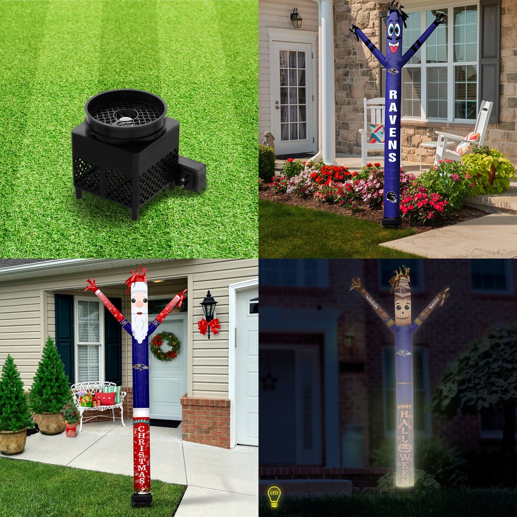 Baltimore Ravens Inflatable Crazy Sports Fan Bundle Set