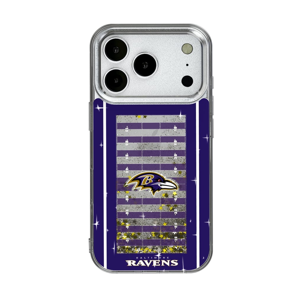 Baltimore Ravens iPhone Field Design Glitter Case