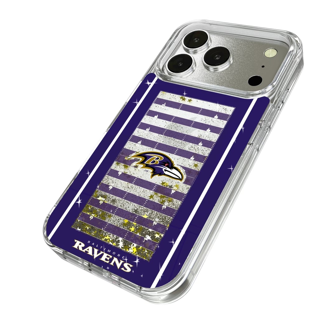 Baltimore Ravens iPhone Field Design Glitter Case