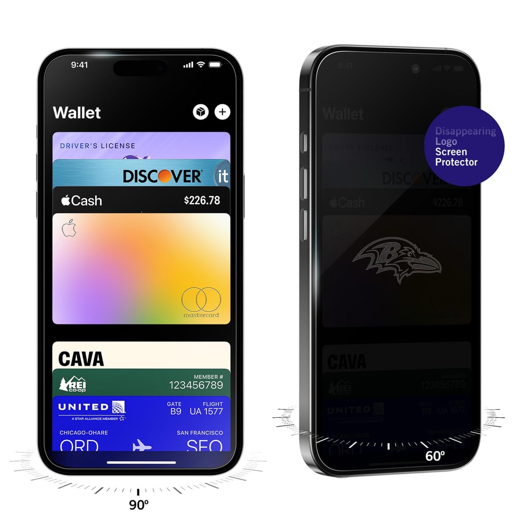 Baltimore Ravens iPhone Privacy Glass Screen Protector