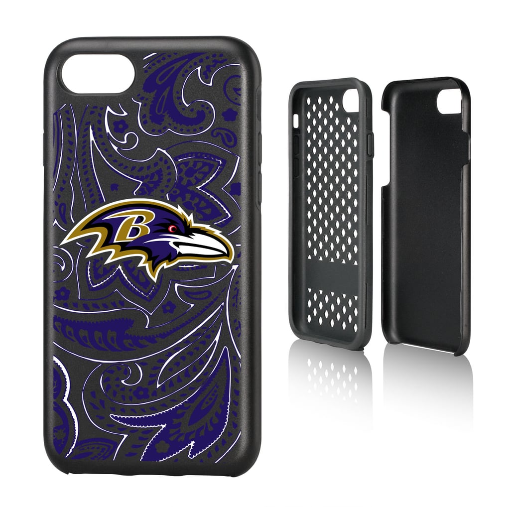 Baltimore Ravens iPhone Rugged Paisley Design Case