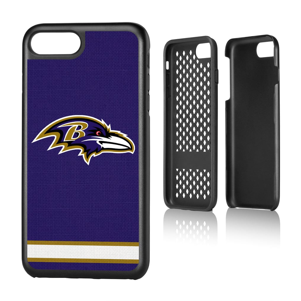 Baltimore Ravens iPhone Rugged Stripe Design Case