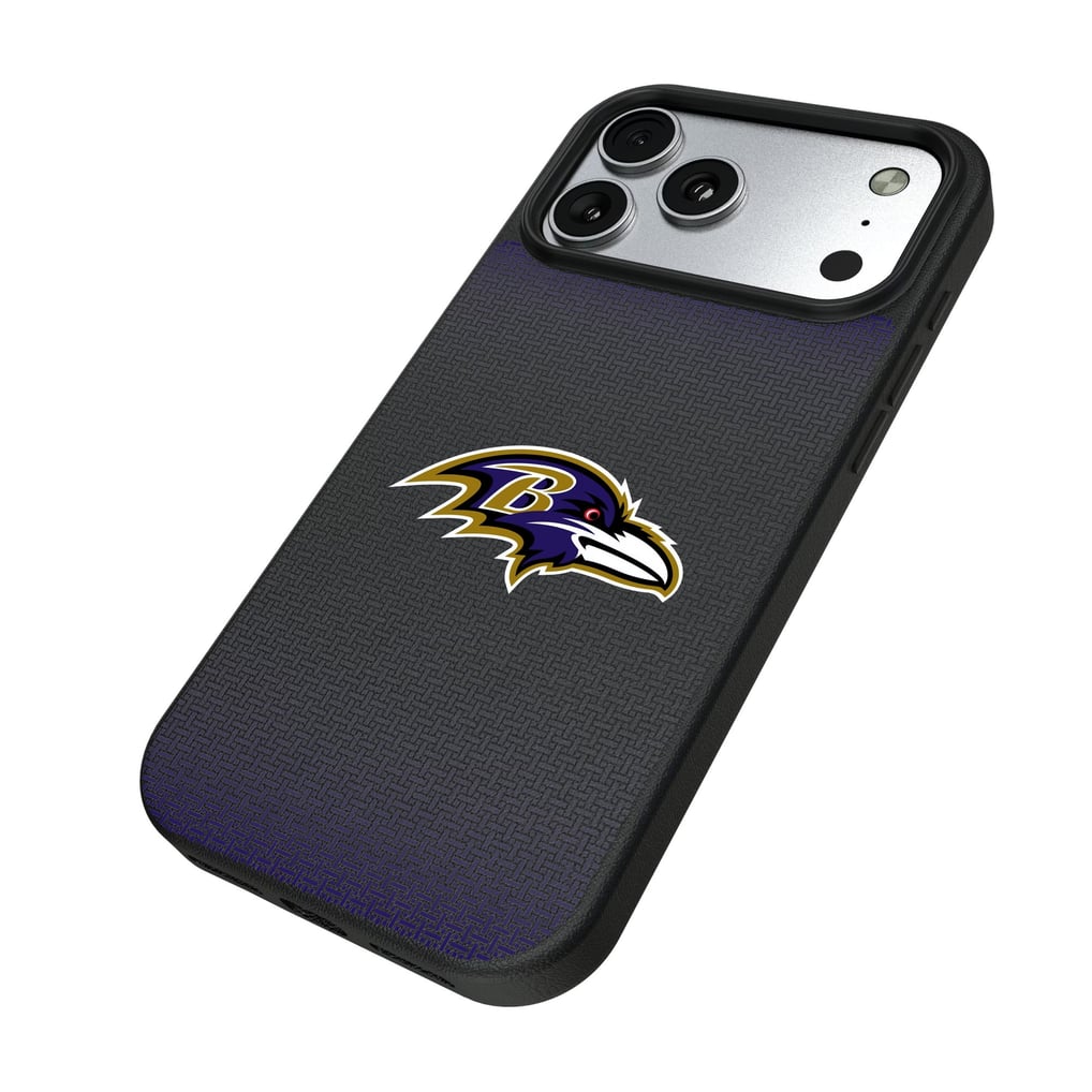 Baltimore Ravens Linen Logo iPhone Magnetic Bump Case