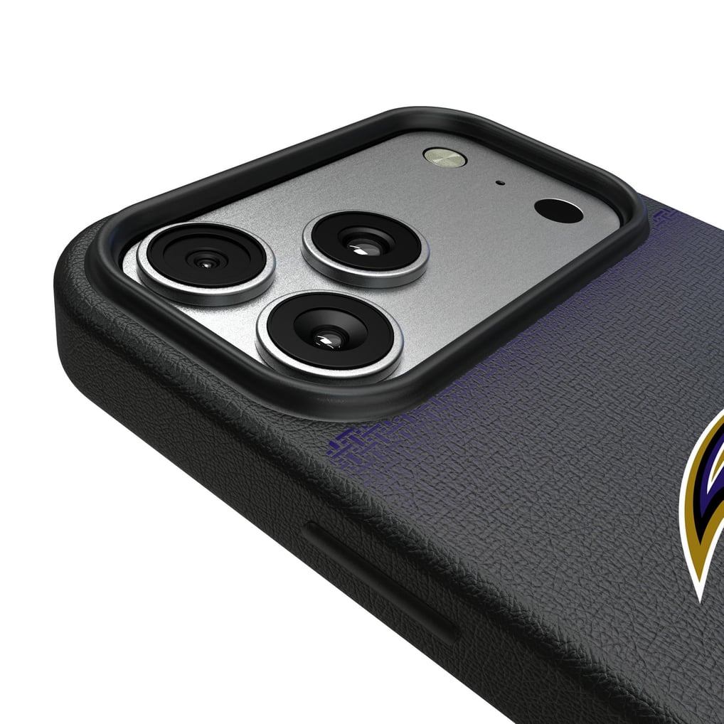 Baltimore Ravens Linen Logo iPhone Magnetic Bump Case