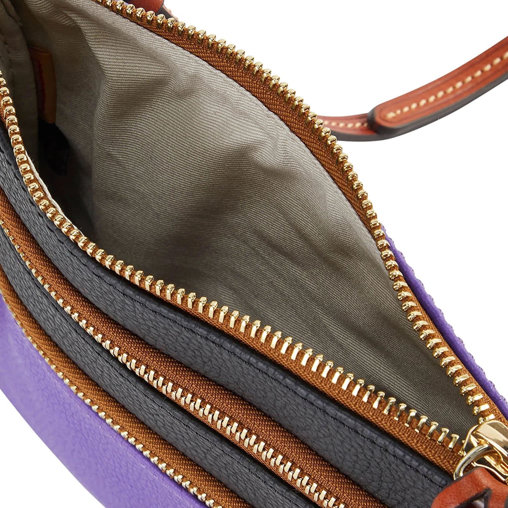 Baltimore Ravens Dooney & Bourke Team Logo Halftime Triple Zip Crossbody Bag