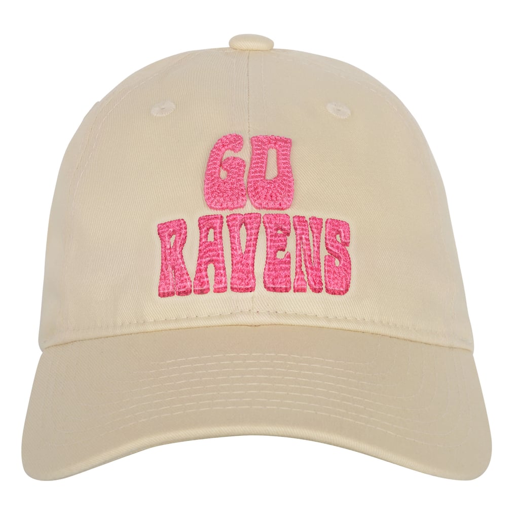 Baltimore Ravens Outerstuff Girls Youth Blitz Adjustable Hat - Cream