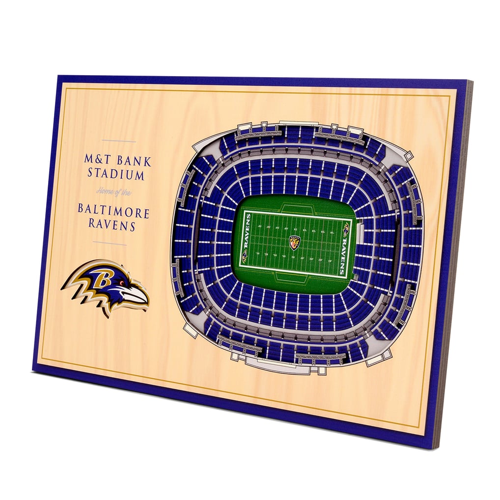 Baltimore Ravens IDNA 14'' x 10.5'' 3D StadiumViews Desktop Display