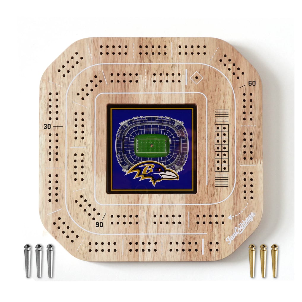Baltimore Ravens IDNA StadiumView Cribbage Game
