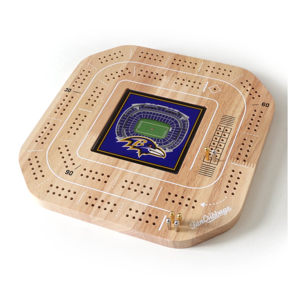 Baltimore Ravens IDNA StadiumView Cribbage Game