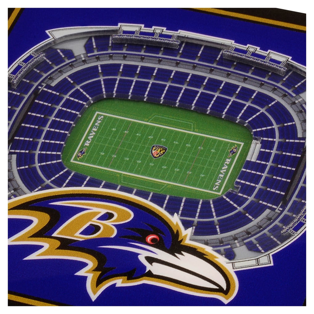 Baltimore Ravens IDNA StadiumView Cribbage Game