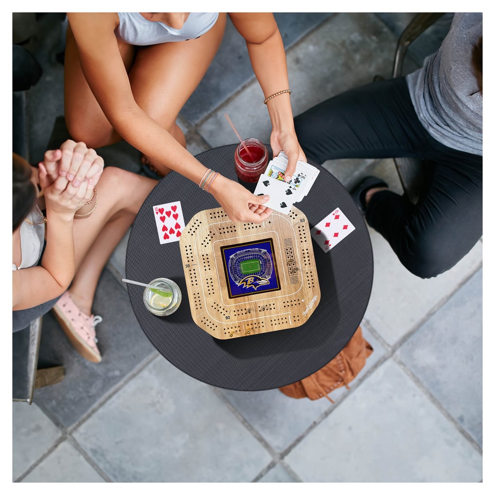 Baltimore Ravens IDNA StadiumView Cribbage Game