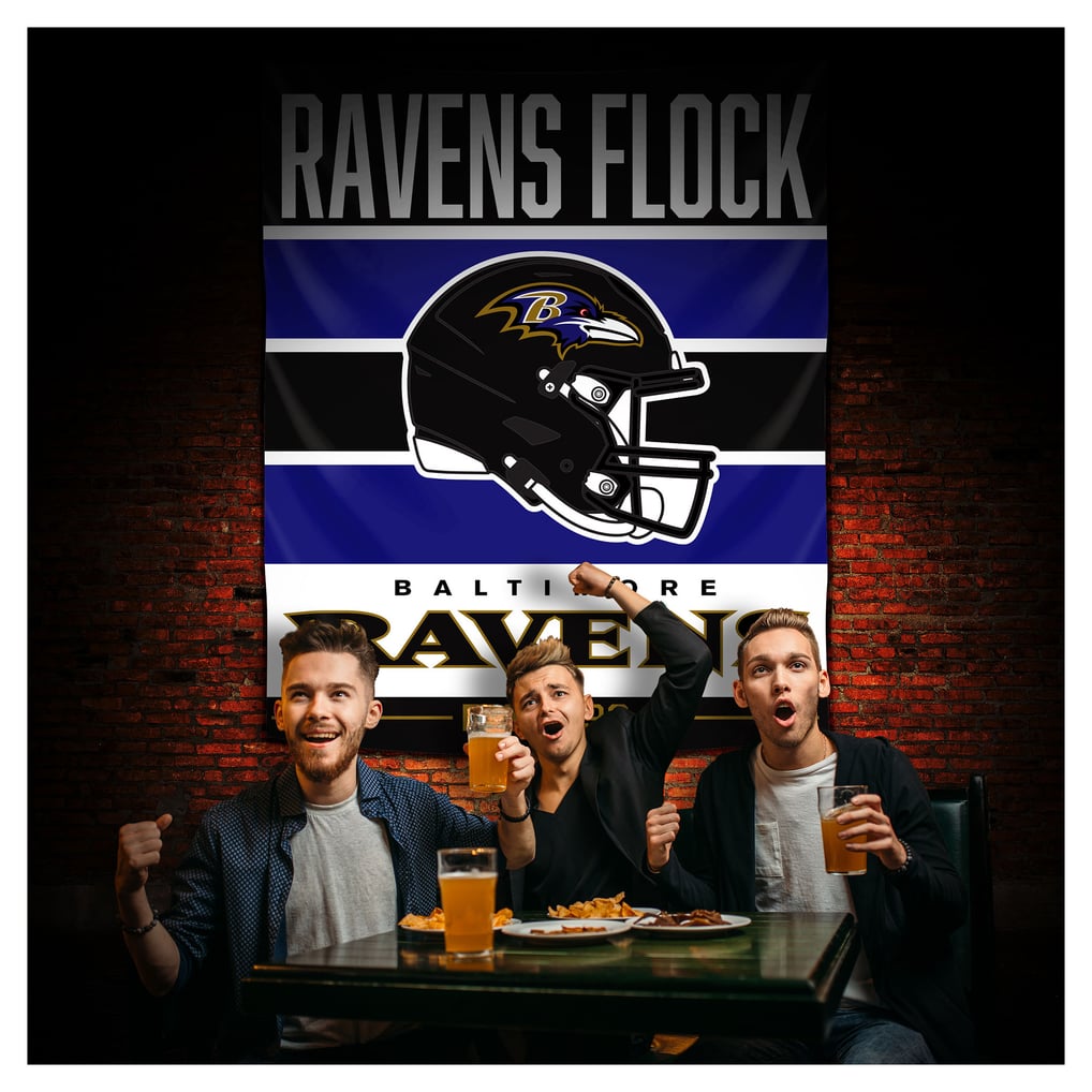 Baltimore Ravens Imperial 51" x 60" Established Date Tapestry