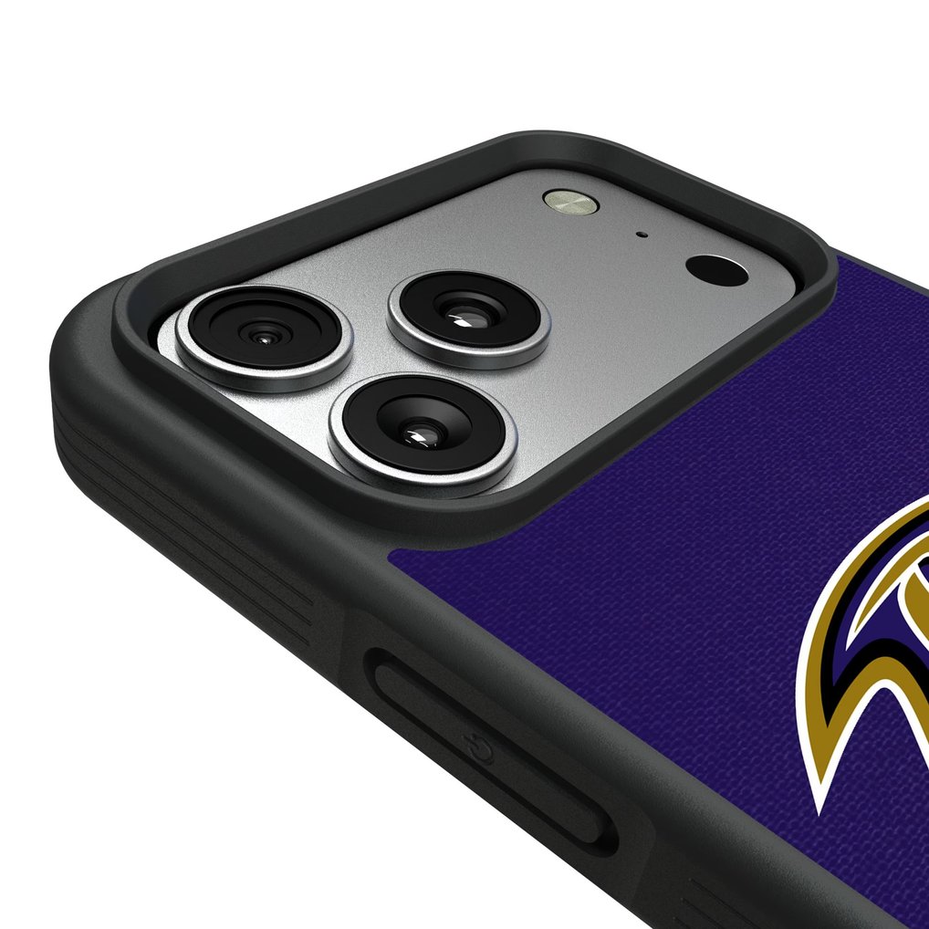 Baltimore Ravens Keyscaper Personalized Bump Case with 8.2ft Drop Protection