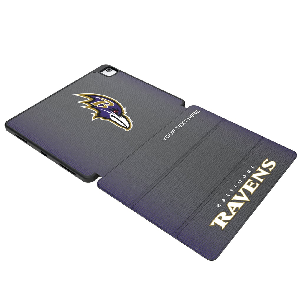 Baltimore Ravens Keyscaper Personalized Linen iPad Tablet Case