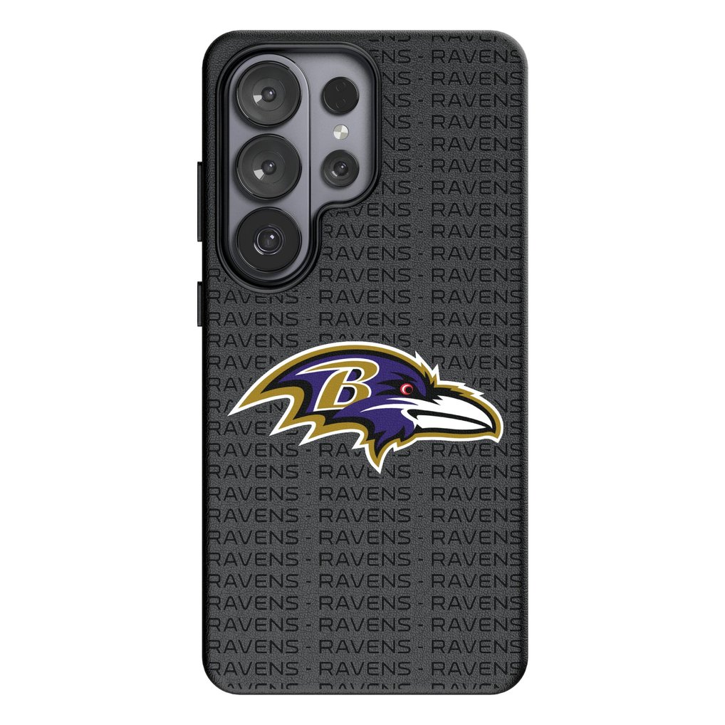 Baltimore Ravens Keyscaper Text Backdrop Galaxy Magnetic Bump Case