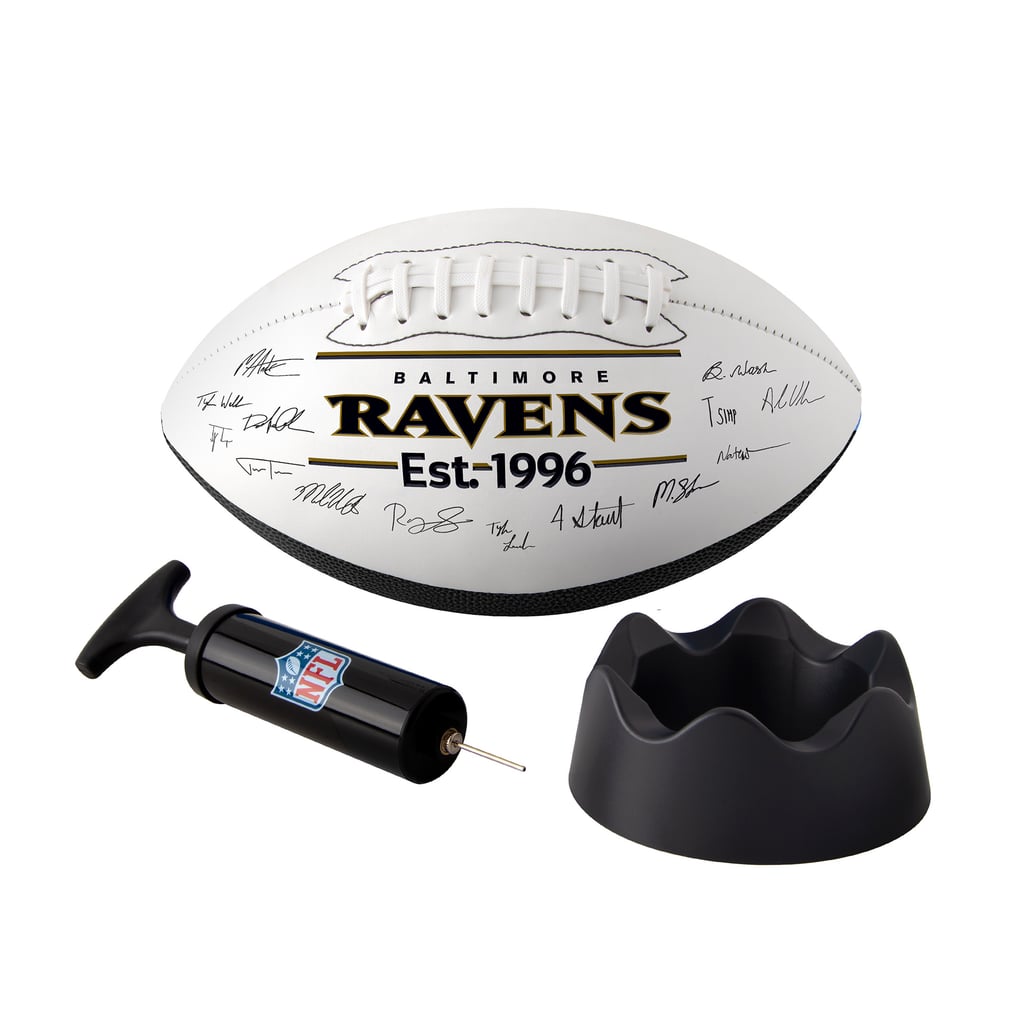 Baltimore Ravens Logo Brands 2025 Autograph Signature Football