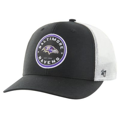 Baltimore Ravens '47 Disclose Trophy Stretch Fit Hat - Black