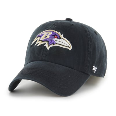 Baltimore Ravens '47 Franchise Logo Fitted Hat - Black