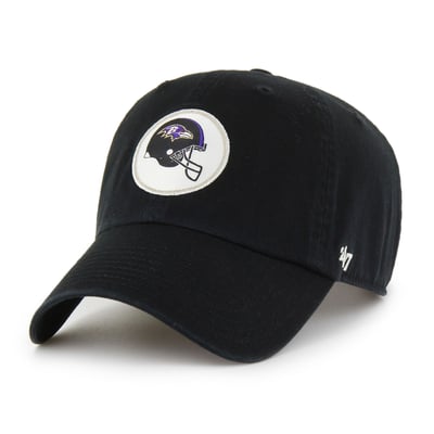  Baltimore Ravens '47 Hard Hat Clean Up Adjustable Hat - Black