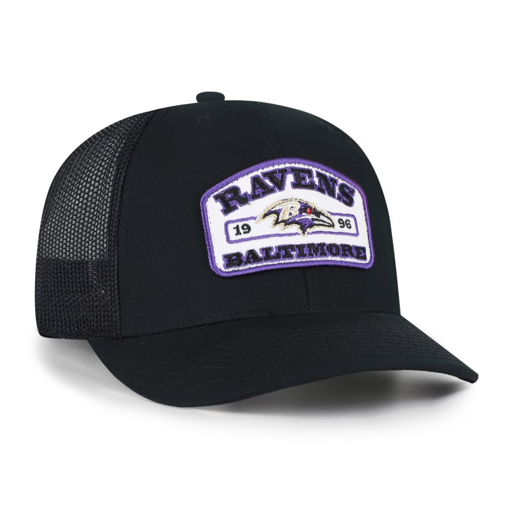 Baltimore Ravens '47  Roadway Adjustable Trucker Hat - Black
