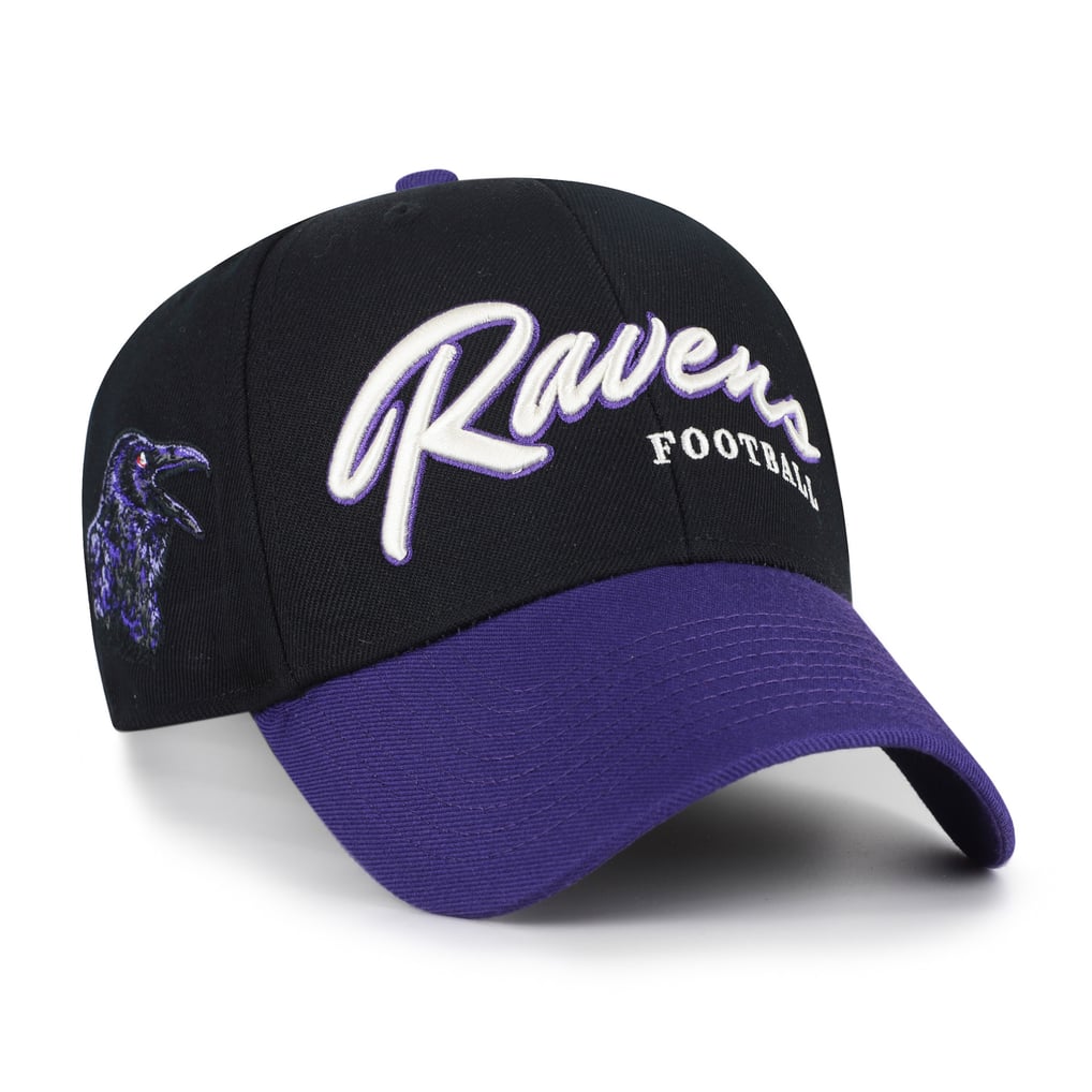  Baltimore Ravens '47 Throwback MVP Adjustable Hat - Black
