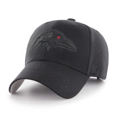 Baltimore Ravens '47  Tonal MVP Adjustable Hat - Black