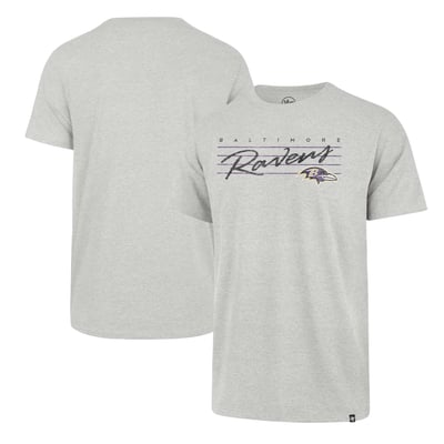 Baltimore Ravens '47 Downburst Franklin T-Shirt - Gray