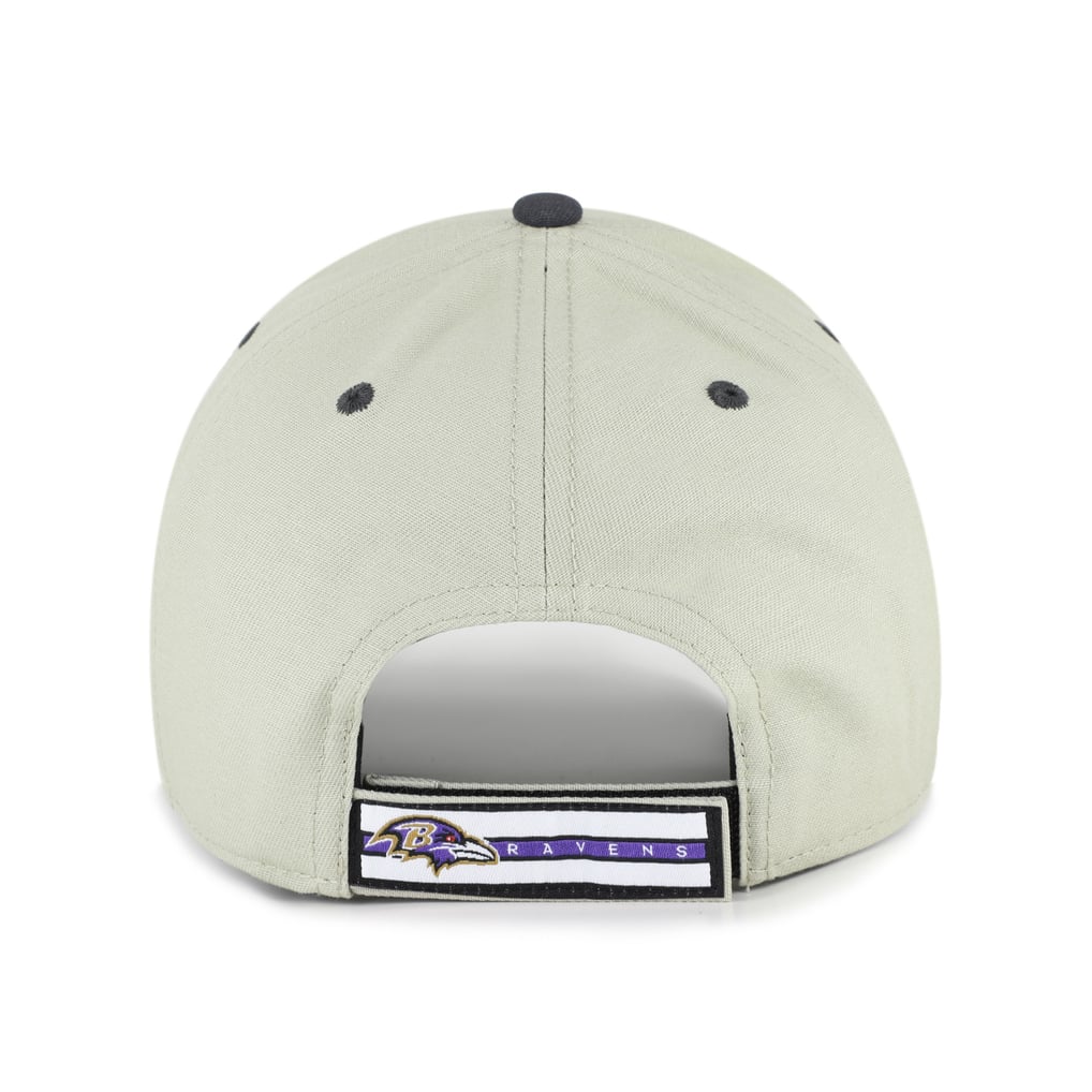 Baltimore Ravens '47 Half Block Text MVP Adjustable Hat - Gray/Black