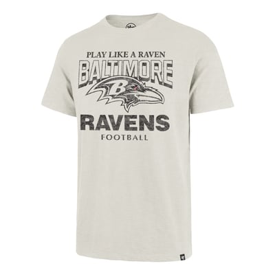  Baltimore Ravens '47 Head On Scrum Slub T-Shirt - Natural