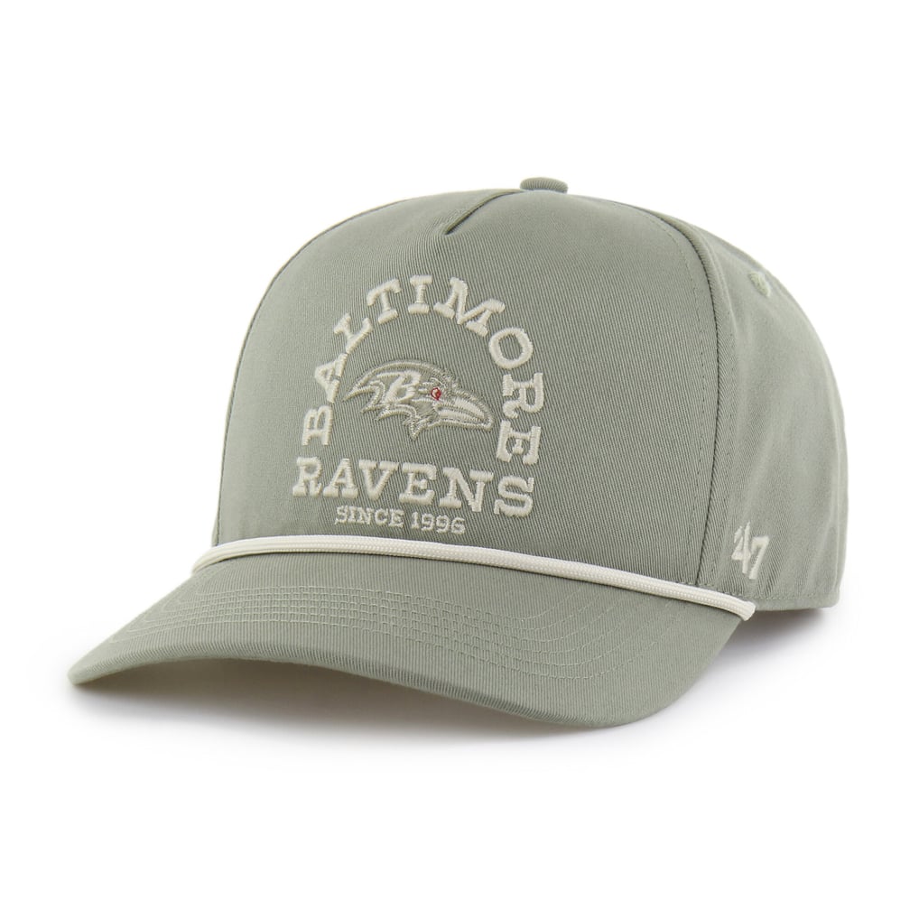  Baltimore Ravens '47 Canyon Ranchero Hitch Adjustable Hat - Olive