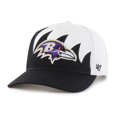 Baltimore Ravens '47 Jagged Hitch Adjustable Hat - White
