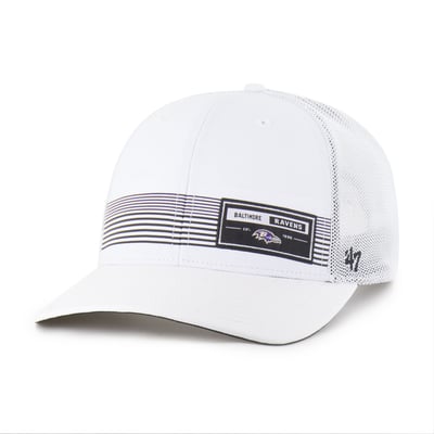 Baltimore Ravens '47 Rangefinder Trucker Adjustable Hat - White