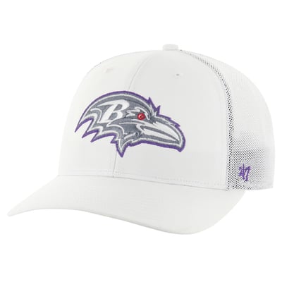 Baltimore Ravens '47 Snowball Trophy Stretch Fit Hat - White