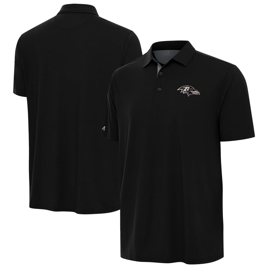 Baltimore Ravens Antigua Era Polo - Black