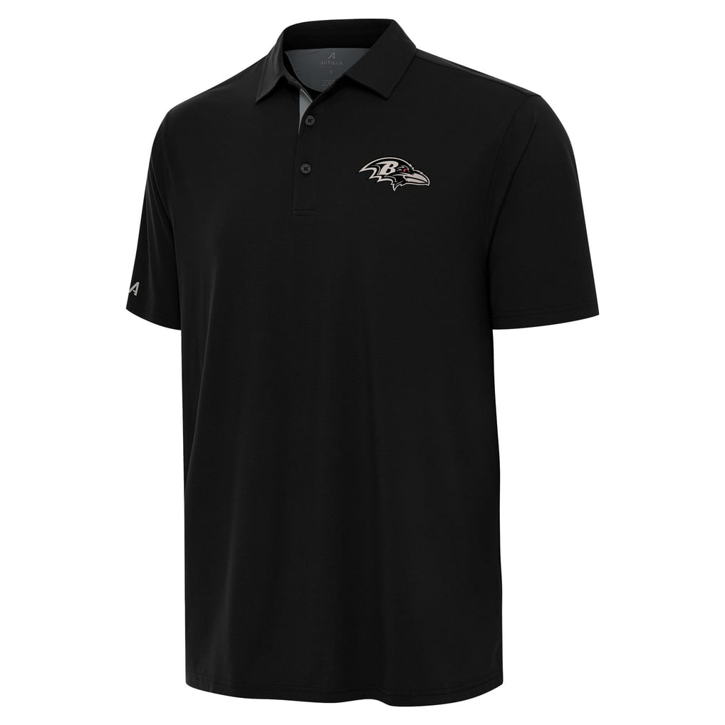 Baltimore Ravens Antigua Era Polo - Black