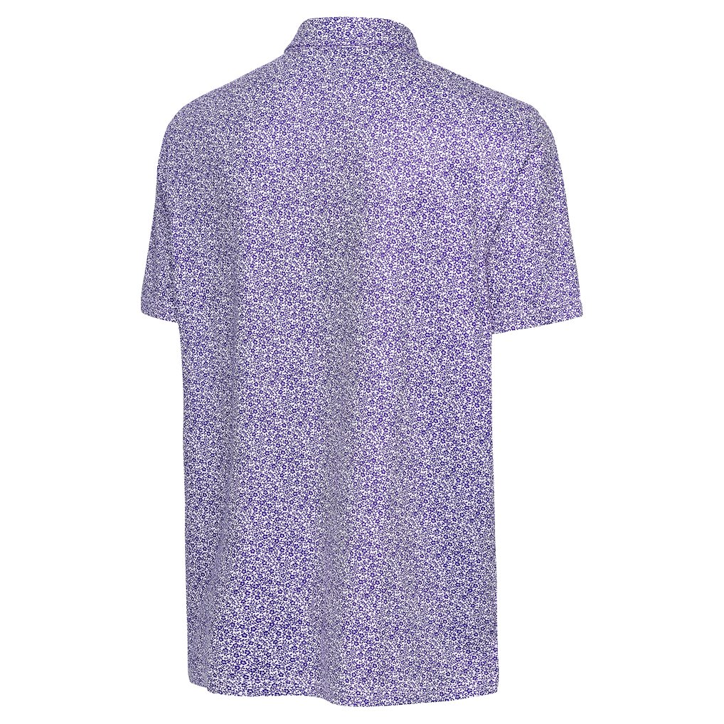 Baltimore Ravens Antigua Field Ditsy Polo - Purple