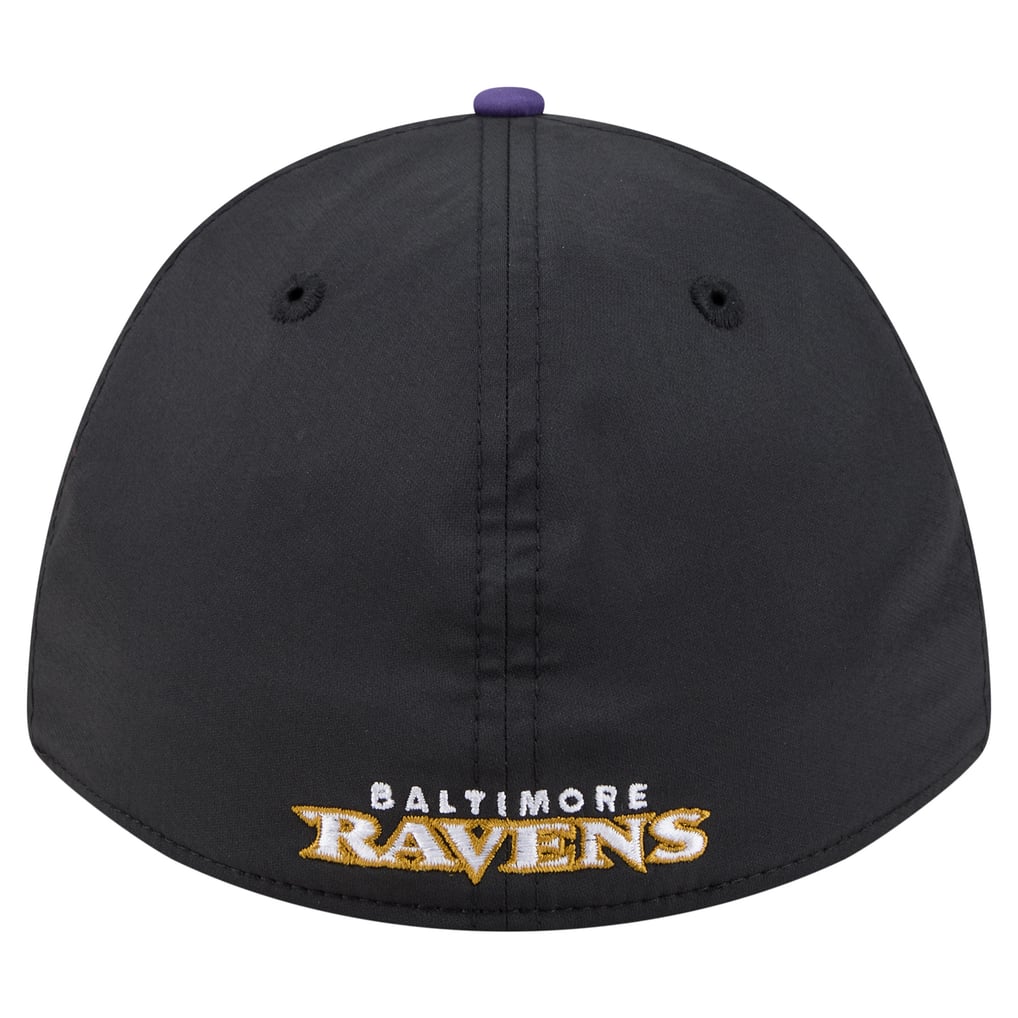  Baltimore Ravens Rope M-Crown A-Frame 39THIRTY Flex Hat - Black/Purple