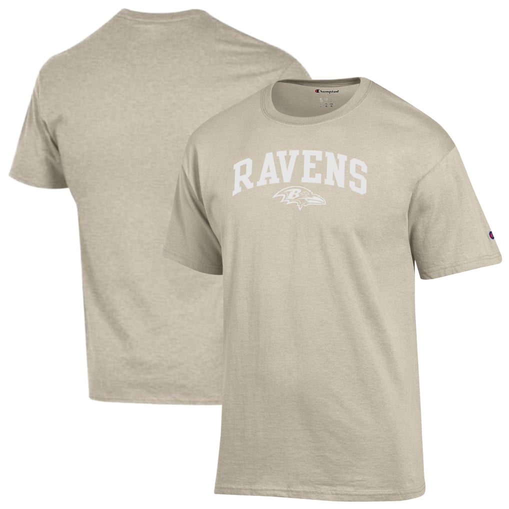 Baltimore Ravens Champion Jersey T-Shirt - Oatmeal