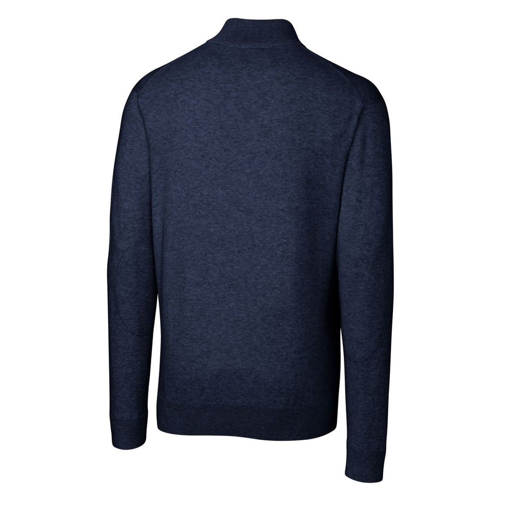 Baltimore Ravens Cutter & Buck Lakemont Quarter-Zip Pullover Sweater - Navy