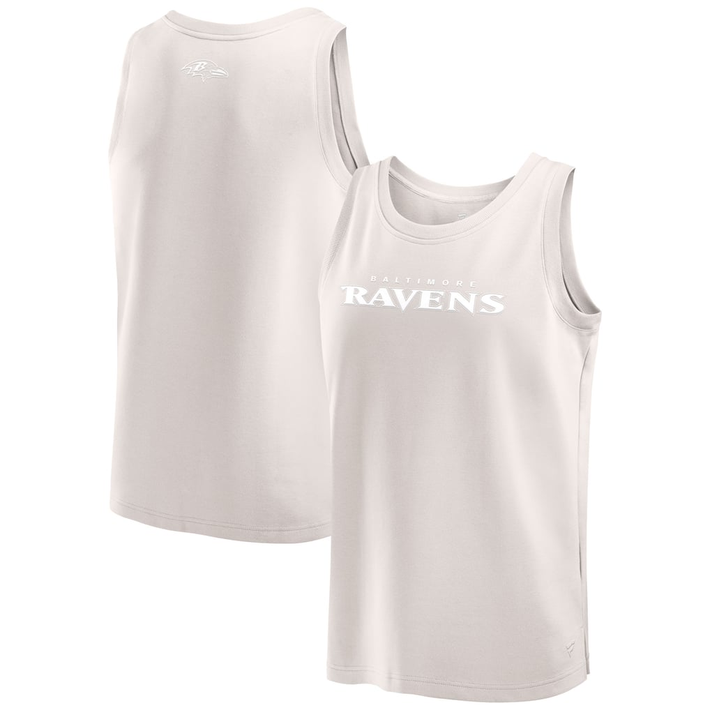 Baltimore Ravens Fanatics Elements Tank Top - Cream