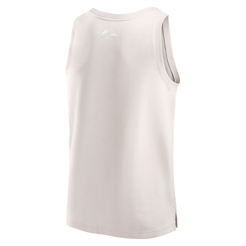 Baltimore Ravens Fanatics Elements Tank Top - Cream