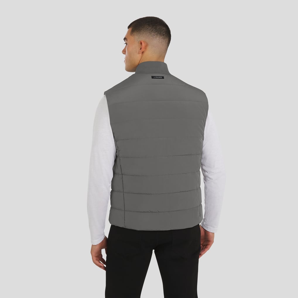  Baltimore Ravens J. Palmer Front Office Full-Zip Vest - Graphite