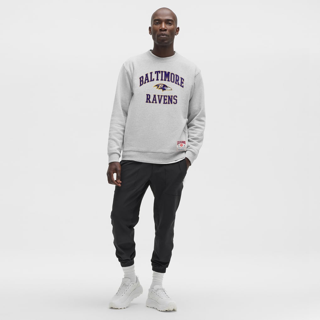 Baltimore Ravens lululemon Steady State Sweatshirt - Heathered Silver Drop