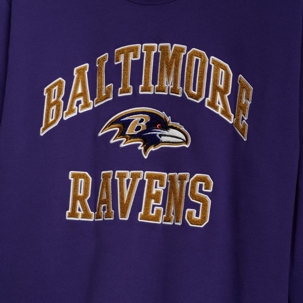  Baltimore Ravens lululemon Graphic Steady State Sweatshirt - True Purple